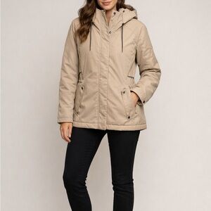 Columbia Suttle Mountain II Omni-Heat Jacket Women’s Small – Beige, Super Warm